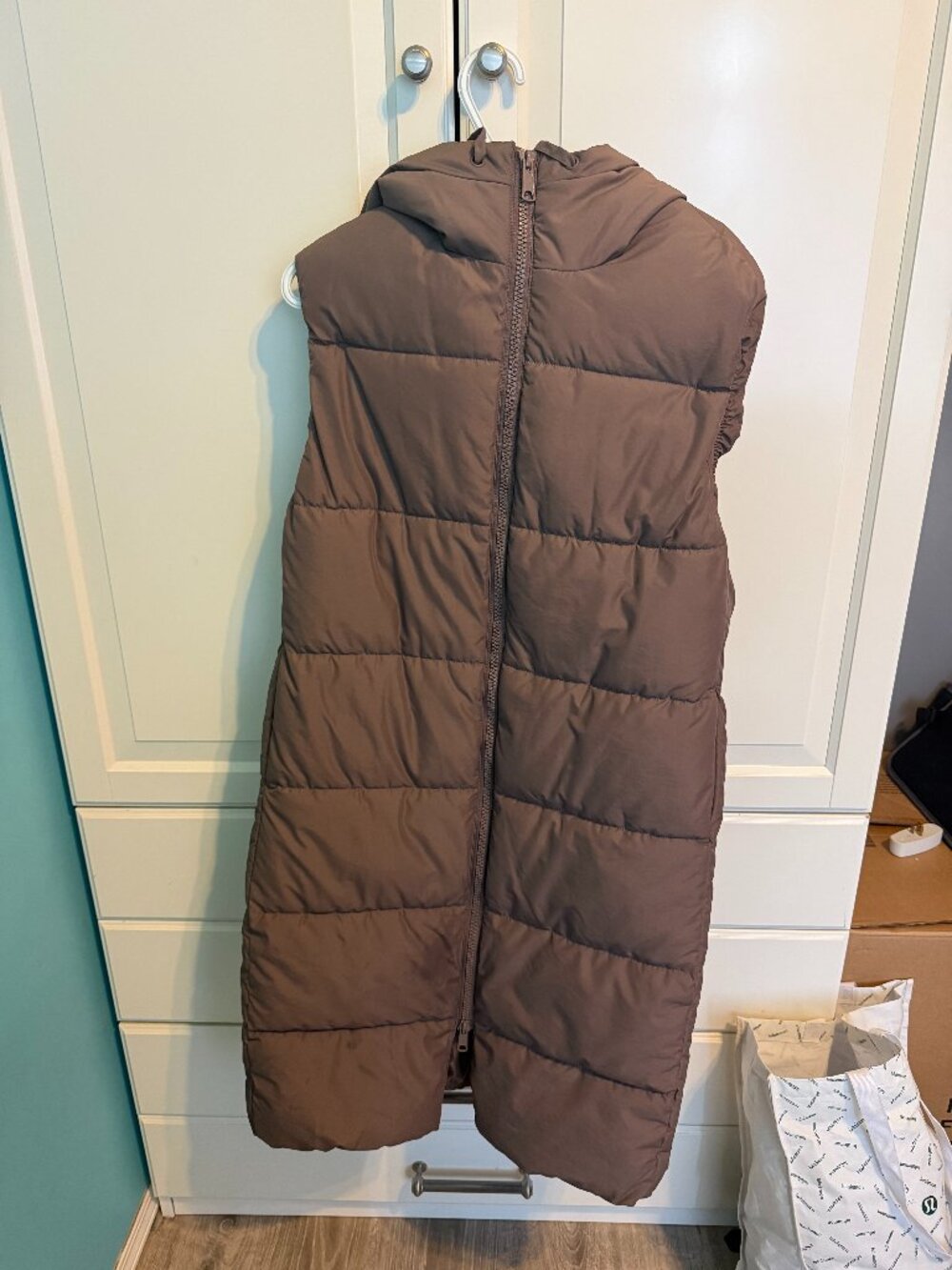 H&M Long Puffer Vest